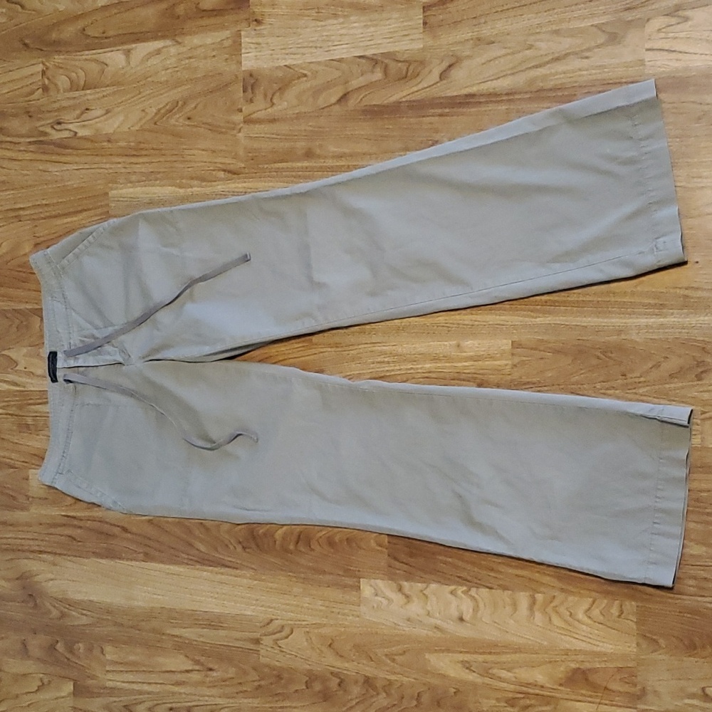 Banana Republic Drawstring Womens Cotton Lightweight Khakis Size 2